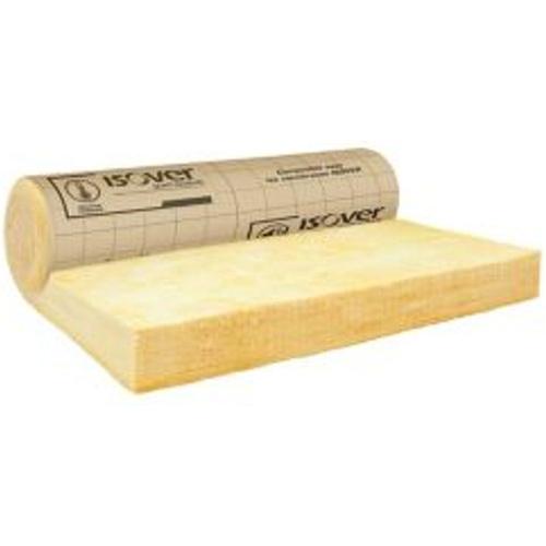 Laine de verre Murs ISOVER ?p.140 mm - Rouleau kraft 2 7 x 1 2 m R. 4 35 m?.K/W