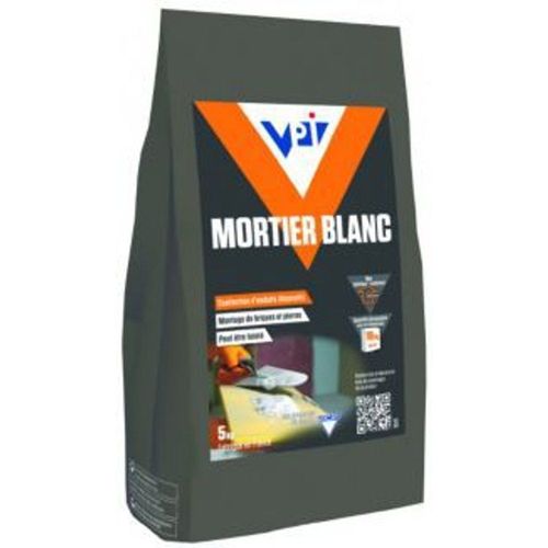 Mortier ? ma?onner VPI blanc 5kg