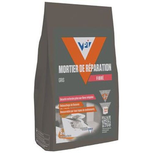 Mortier de r?paration fibr? VPI gris 5kg