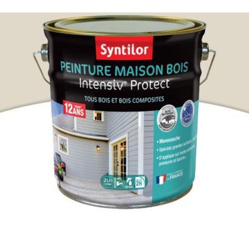 Peinture maison bois Intensiv Protect Beige patin? 2L
