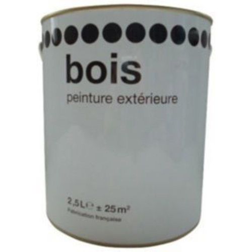 Peinture bois ext?rieur ton brun satin 2 5L