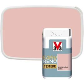Testeur peinture de r?novation multi-supports V33 Easy Reno rose boh?me satin 50ml