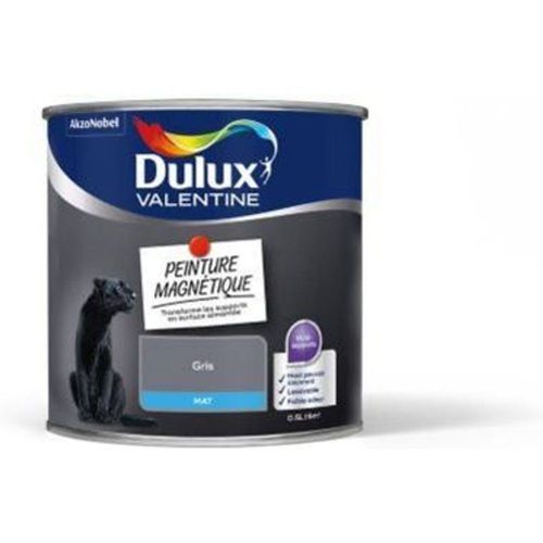 Peinture Dulux Valentine magn?tique gris 0 5 L