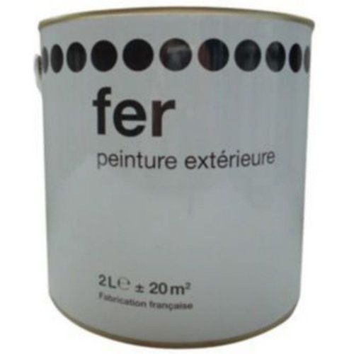 Peinture sp?ciale fer noir satin 2L