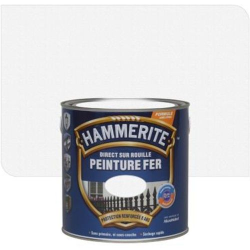 Peinture fer antirouille acier bross? forg? Hammerite 2 5L