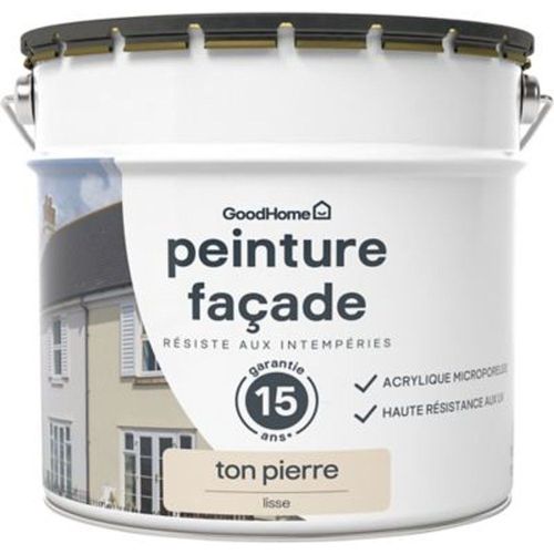 Peinture GoodHome Classique ton pierre 10L