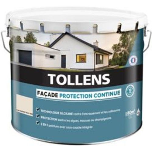Peinture fa?ade Tollens protection continue ton pierre 10L