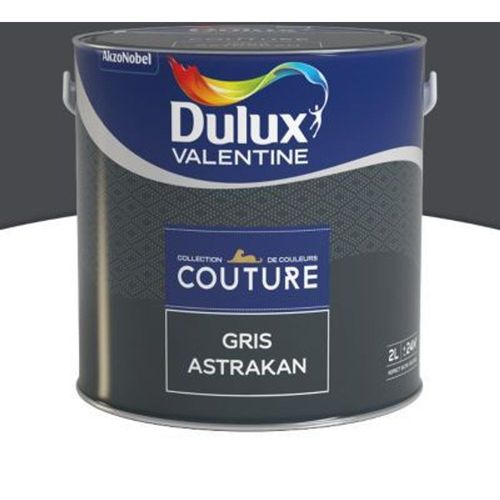 Peinture murs et boiseries Dulux Valentine Couture gris astrakan satin? 2L