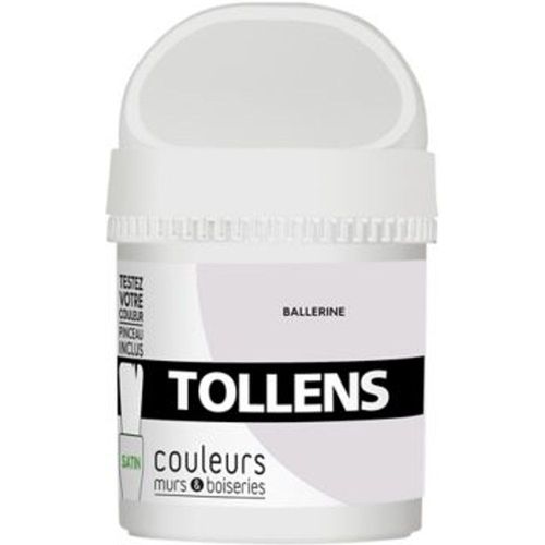 Testeur peinture murs et boiseries Tollens ballerine satin 50ml