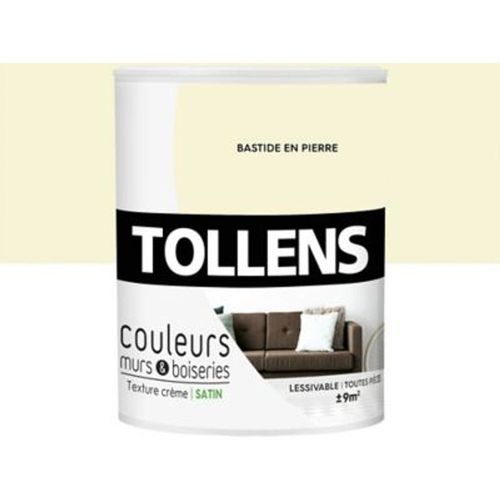 Peinture murs et boiseries Tollens bastide en pierre satin 0 75L