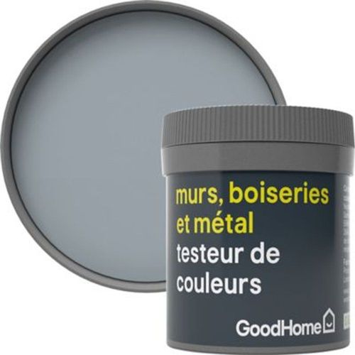 Testeur peinture r?sistante murs  boiseries et m?tal GoodHome gris Minneapolis mat 50ml