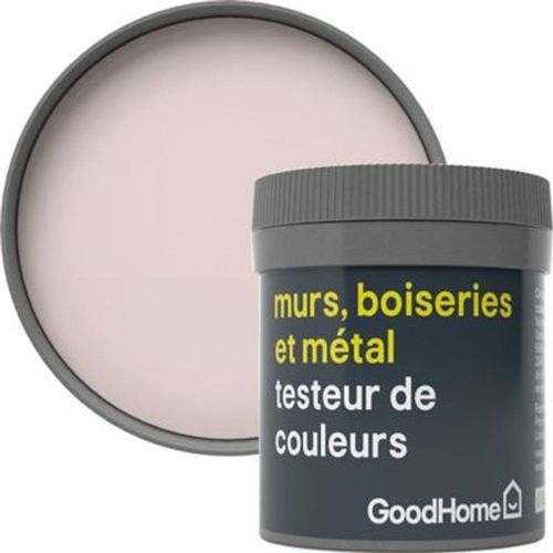 Testeur peinture r?sistante murs  boiseries et m?tal GoodHome rose Kyoto mat 50ml