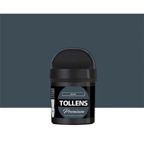 Testeur peinture Tollens premium murs  boiseries et radiateurs abysse mat 50ml