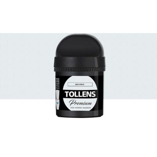 Testeur peinture Tollens premium murs  boiseries et radiateurs gris perl? mat 50ml