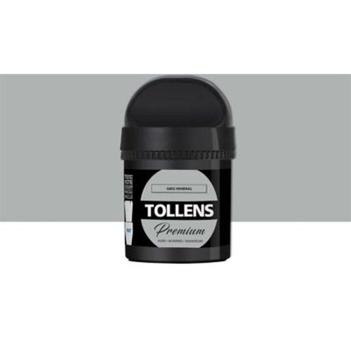 Testeur peinture Tollens premium murs  boiseries et radiateurs gris min?ral mat 50ml