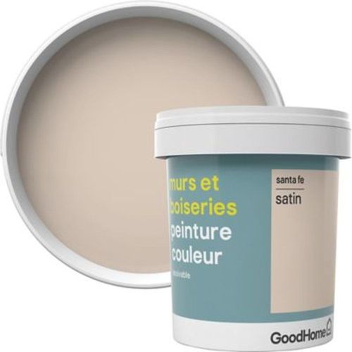 Peinture murs et boiseries GoodHome beige Sante Fe satin 0 75L