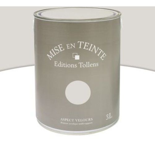 Peinture murs et boiseries Tollens Mise en teinte aube mat velours 3L