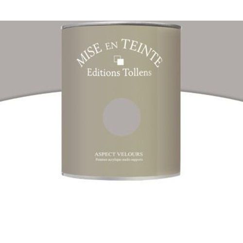 Peinture murs et boiseries Tollens Mise en teinte granit mat velours 1L