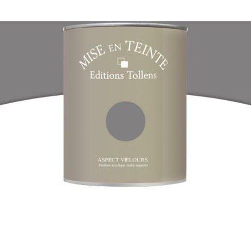 Peinture murs et boiseries Tollens Mise en teinte flanelle mat velours 1L