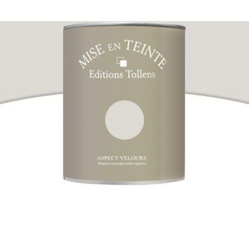 Peinture murs et boiseries Tollens Mise en teinte aube mat velours 1L