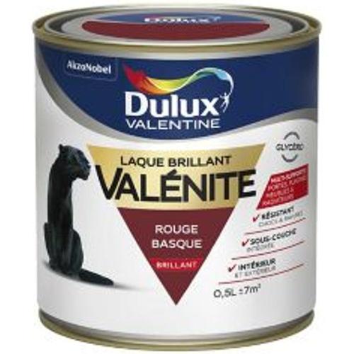 Laque Val?nite rouge basque brillant 0.5L