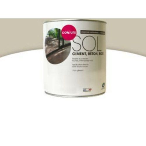 Peinture sol int?rieur/ext?rieur COLOURS sable satin 0 5L