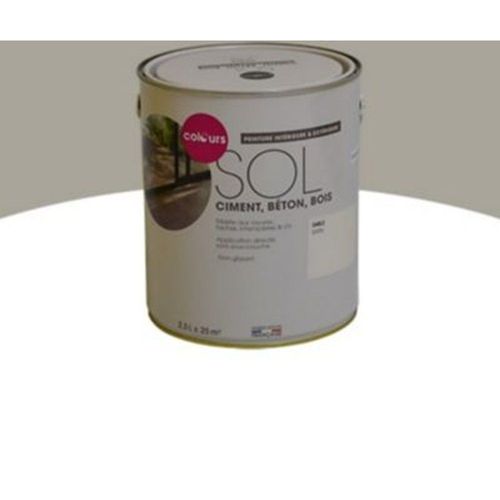 Peinture sol int?rieur/ext?rieur Colours sable satin 2 5L