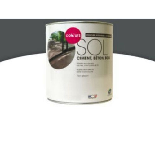 Peinture sol int?rieur/ext?rieur COLOURS macadam satin 0 5L