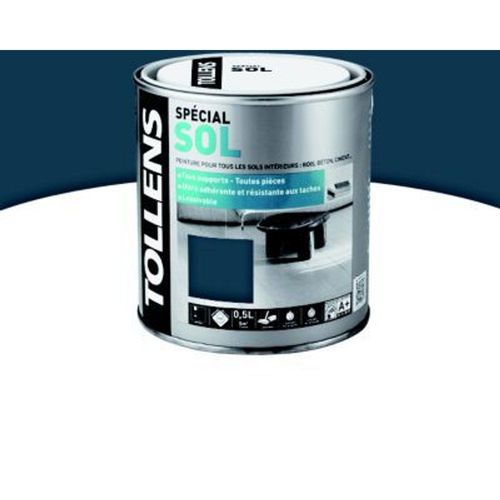 Peinture sol int?rieur Tollens anthracite 0 5L