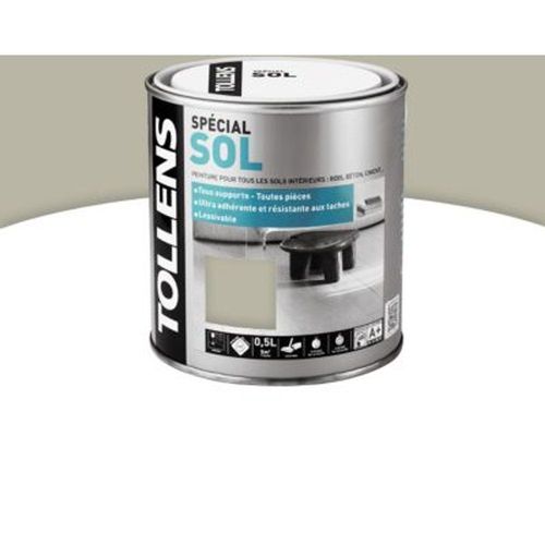Peinture sol int?rieur Tollens coloris schiste 0 5 L