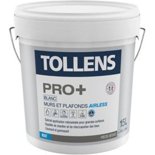 Peinture airless Tollens pro+ mat 15L