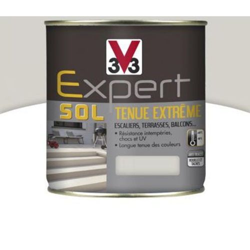 Peinture pour sol int?rieur ext?rieur tenue extr?me V33 craie 2 5L