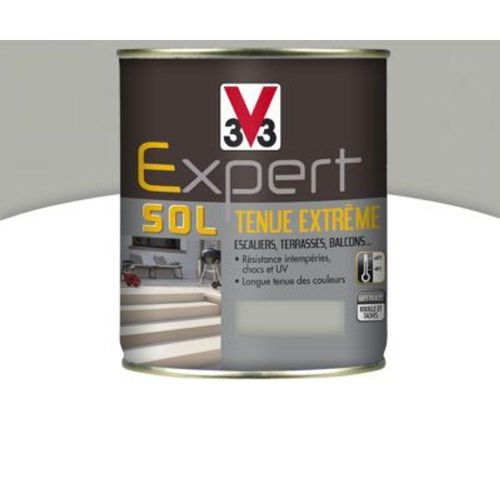Peinture pour sol int?rieur ext?rieur tenue extr?me V33 pierre d'alun 500 ml