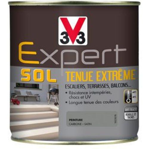 Peinture pour sol int?rieur ext?rieur tenue extr?me V33 poudre de marbre 2 5L