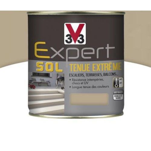Peinture pour sol int?rieur ext?rieur tenue extr?me V33 terre ocr?e 2 5L