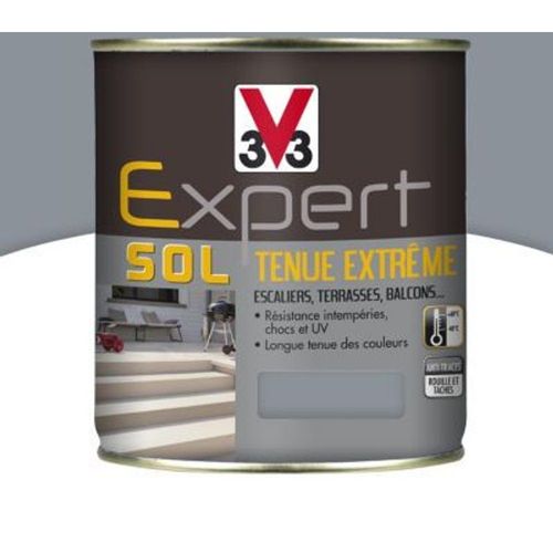 Peinture pour sol int?rieur ext?rieur tenue extr?me V33 ciment 5L