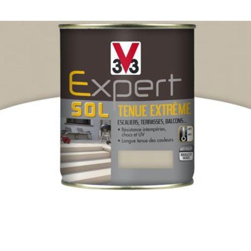 Peinture pour sol int?rieur ext?rieur tenue extr?me V33 pierre 500 ml
