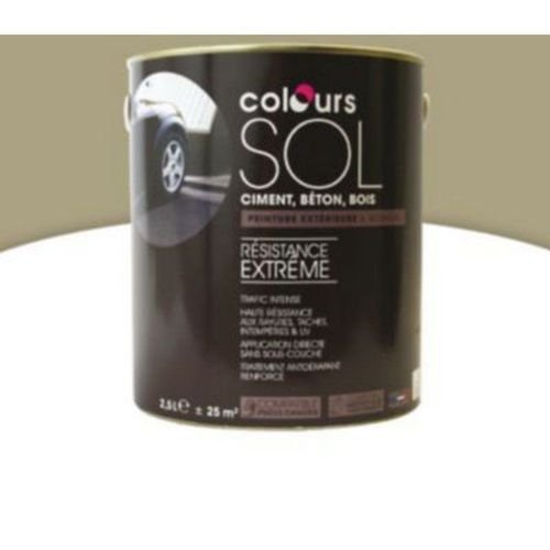 Peinture sol Colours Premium pierre satin 2 5L
