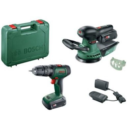 Perceuse ? percussion Bosch UniversalImpact 18V & ponceuse Bosch AdvancedOrbit 18V - 2.5Ah