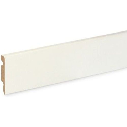 Plinthe MDF Blanc GoodHome 220 x 6 cm D?cor?10 (vendue ? la pi?ce)
