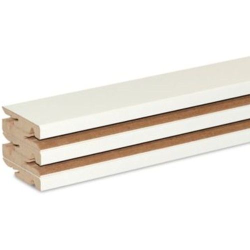 Plinthe MDF Blanc GoodHome 220 x 6 cm D?cor 10 (vendu par lot de 5)