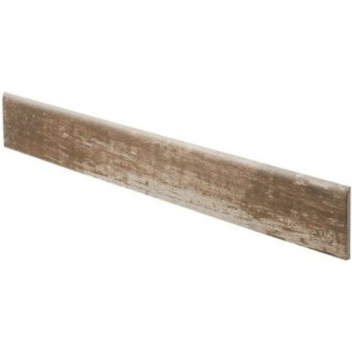 Plinthe naturelle 8 x 60 cm Worn Wood (vendue ? la pi?ce)