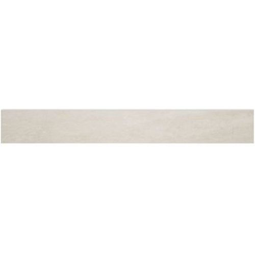 Plinthe blanche 8 x 60 cm Soft Travertin (vendue ? la pi?ce)