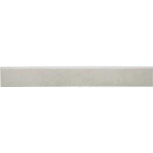 Plinthe gris clair 8 x 60 cm Floated (vendue ? la pi?ce)