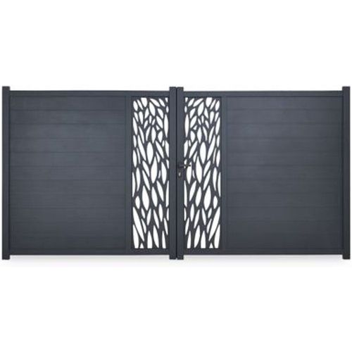 Portail Alu Neva Anthracite - 300 X H.170 Cm