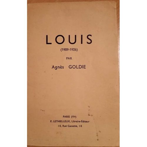 Louis (1909-1926)