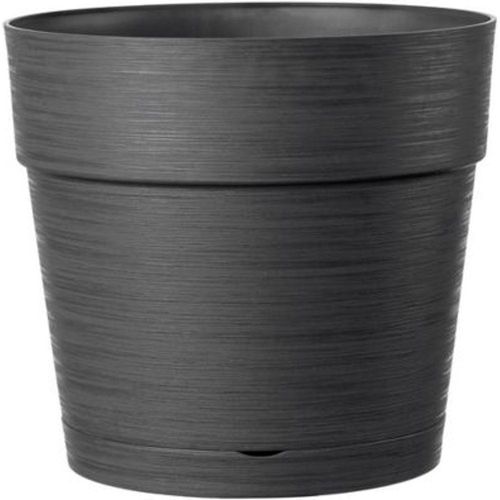Pot Rond ? R?Serve D'eau Plastique Deroma Save R Anthracite - 48 X H.43 1 Cm