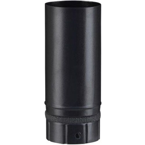 Tuyau de po?le ? bois ?maill? noir M+J -  80 mm x L. 250 mm Poujoulat