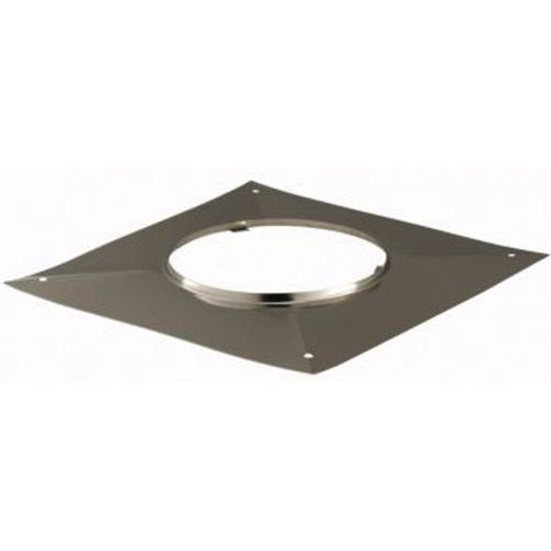 Plaque d'?tanch?it? carr?e pour - 100 mm Poujoulat