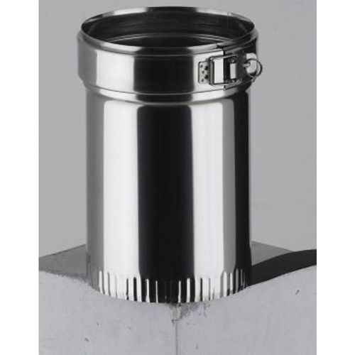 Raccord inox 100-080 email POUJOULAT